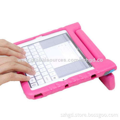 Cover for new iPad mini with bag design, non-toxic and safe material for kids